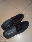 Timberland Black Leather Loafers - Size 42 - 2