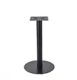 Central Pedestal Table Base - Black Steel - 2