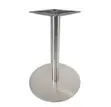 Central Pedestal Table Base - Black Steel - 3