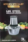 Mr. Steel 3L Food Processor / Yam Pounder - 2