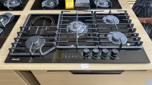 IMAGE 5-Burner Built-in Gas Cooker (4 Gas, 1 Electric)