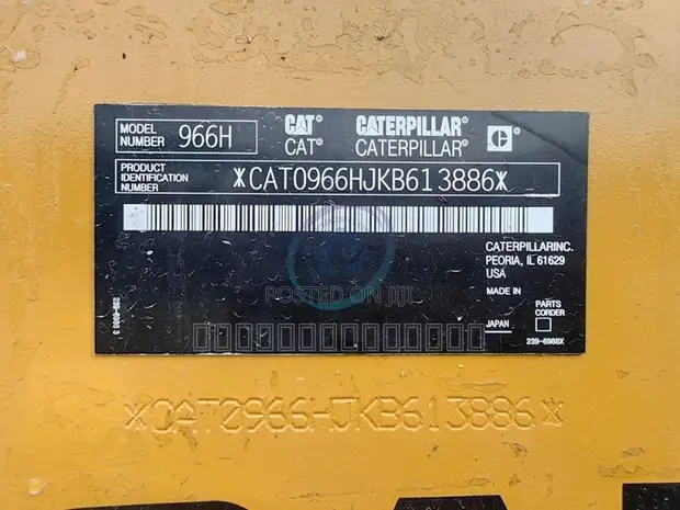 Caterpillar 966H Wheel Loader 2021 - 1