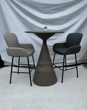 Executive Bar Stool and Table Set