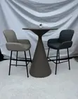 Executive Bar Stool and Table Set - 1
