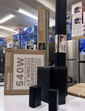 Hisense 540W Soundbar tare da 2 Ƙarin Magana