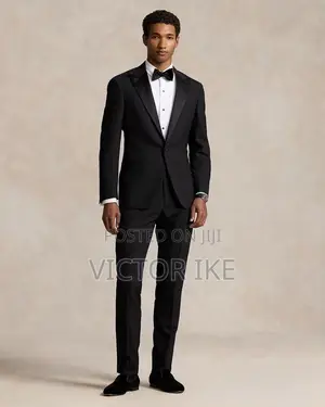 Elitman Ingantaccen Black Suit - Sabo