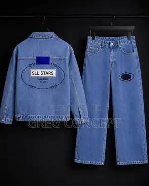 Louis Vuitton Denim Jacket - Sabon Kayi