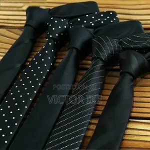 Men's Formal Ties - Black, Red, Blue