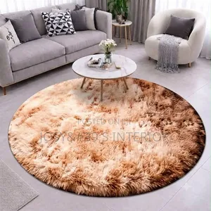 VIP Circle Center Rug - Rose Gold