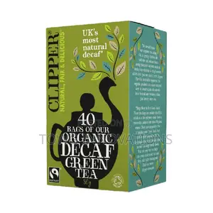 Clipper Organic Decaffeinated Green Tea Bags