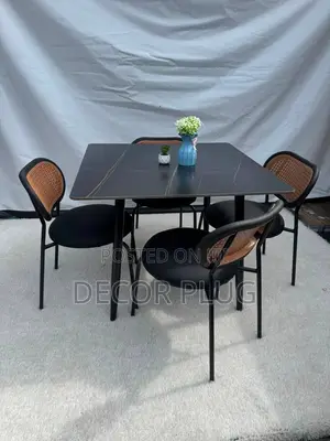 Home Interiors Dining Set (Table + 4 Chairs)