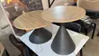 Wooden Top Metal Leg Center Table - 2