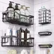 VIP 5-Tier Bathroom Soap Rack Set - Pink Metal - 2