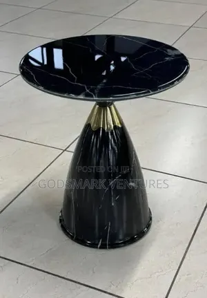 Marble Side Stool - Mai Launuka Daban Daban