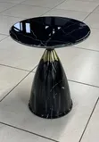 Marble Side Stool - Mai Launuka Daban Daban - 1