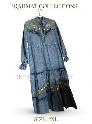 Egypt Abaya Classic Silk Abaya - Multi
