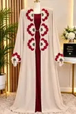 Egypt Abaya Classic Silk Abaya - Multi - 2