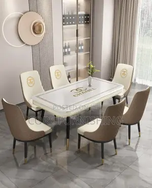 Modern 6-Seater Dining Table