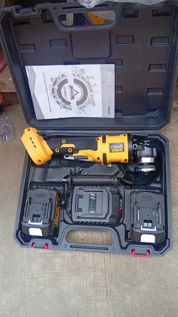 DEWALT Cordless Angle Grinder Kit - 1