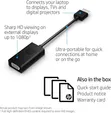 HP HDMI zu VGA Kebul Mai Sauya - 1