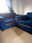 Home Interiors Sofar 4 Mutum - Shuɗi - 1