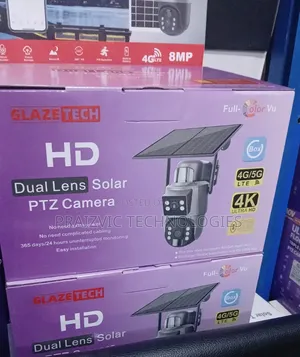 Brand New 4G Solar Dual Lens Camera