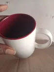 Sublimation Mug - White/Maroon, 330ml - 2