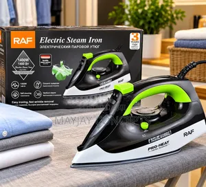 RAF 1400W Electric Steam Iron with Ceramic Soleplate
