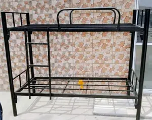Brand New Black Metal Double Bunk Bed