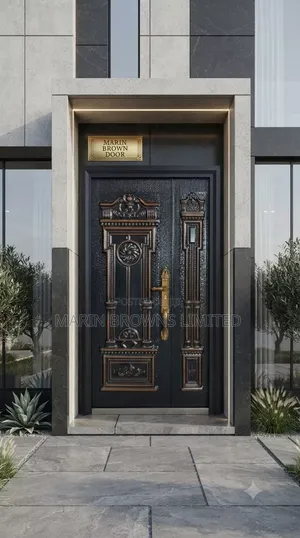 Italian Cast High Security Double Door - Baki
