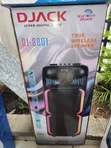 DJACK DJ-8801 Bluetooth Speaker da Mic mara waya & Fitulolin LED - 2
