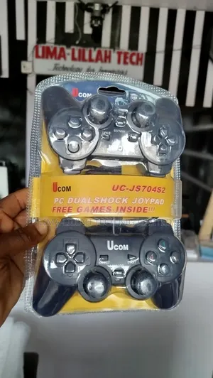 UCOM PC Dualshock Biyu Joypad tare da Wasanni Kyauta