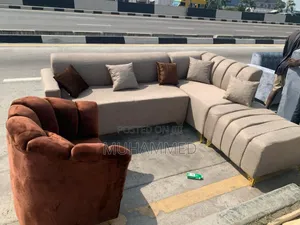 L-Shaped Sofa - Brand New, Standard Brand