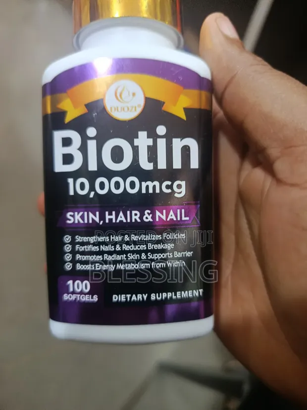 Biotin 10,000mcg Softgels - 1