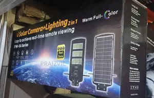 AI Solar Camera with Street Light