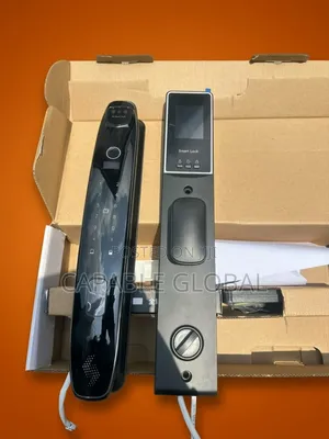 AI Face Recognition & Fingerprint Smart Door Lock