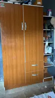 Used Double Door Wardrobe with Drawers - 1