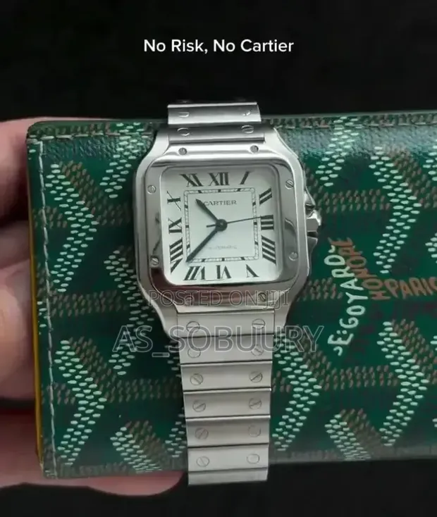 Cartier Santos Automatic Watch - 1