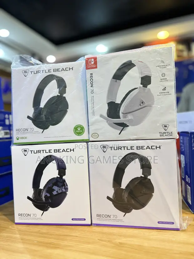 Turtle Beach Recon 70 Gaming Headset - White - 1