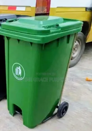 240L Kwandon Zubar Datti na Waje da Tafin Kafa