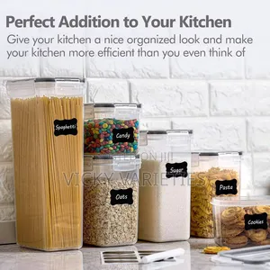 8-Piece Airtight Food Storage Container Set