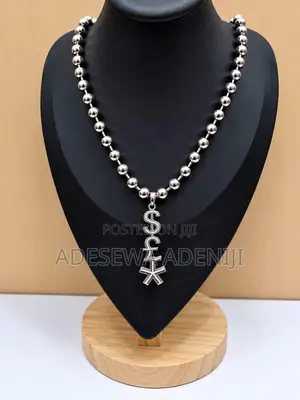 Minimalist Stylish Silver Stainless Steel Necklace