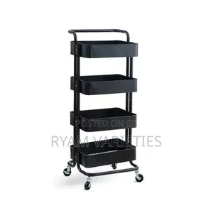 4-Layer Multifunctional Cart Trolley