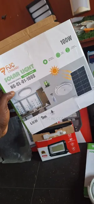 100W Solar Powered LED Surface Light