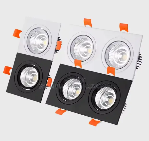 Double Spot Light - 7W/14W COB LED Downlight - 1
