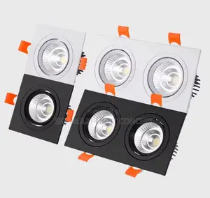 Double Spot Light - 7W/14W COB LED Downlight