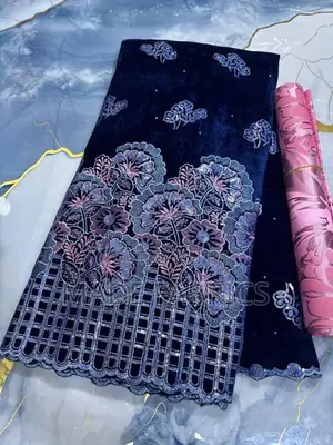Exclusive Korean Velvet Lace Fabric