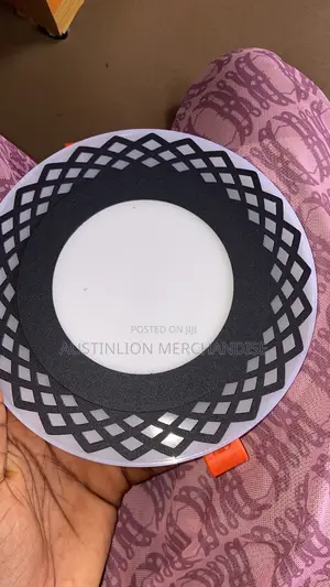 9W POP Spotlight with Black Lattice Frame