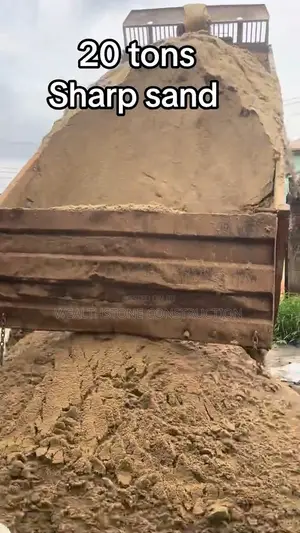 20 Tons Sharp Sand, Plaster Sand, Granite, Steel