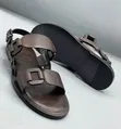 Vero Cuoio Bakaken Takalmi na Fata - Sabon Abu - 2
